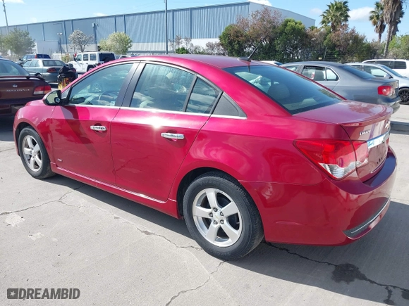 2011 Chevrolet Cruze LT w/2LT with VIN 1G1PG5S96B7182034, listed as a IAAI auction lot 41948689 with 108,321 mi miles. Bid and sale history available at carsss.com. Image 3.