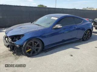 2016 Hyundai Genesis Coupe 3.8L Ultimate with VIN KMHHU6KJ7GU136639, listed as a Copart auction lot 53823985 with 127,827 mi miles and Clean Title. Bid and sale history available at carsss.com. Image 1.