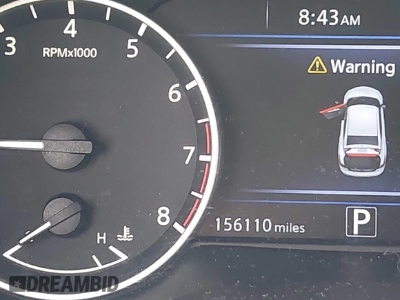 2017 Nissan Maxima SV with VIN 1N4AA6AP4HC382436, listed as a IAAI auction lot 41916548 with 156,110 mi miles and . Bid and sale history available at DreamBid. Image 15.