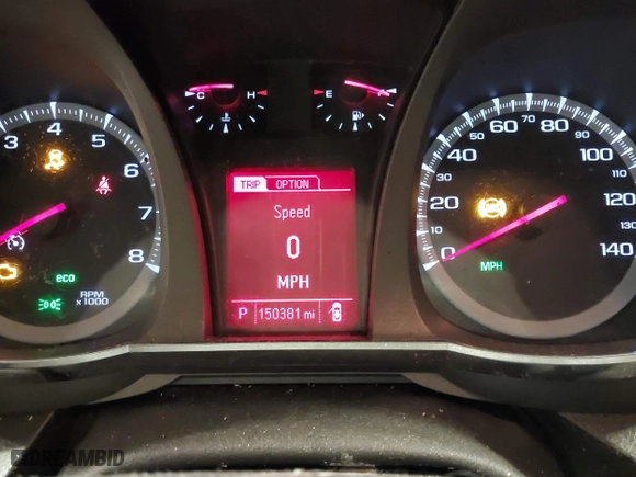 2017 GMC Terrain SLE with VIN 2GKALNEK4H6126579, listed as a IAAI auction lot 41351972 with 150,381 mi miles. Bid and sale history available at carsss.com. Image 7.