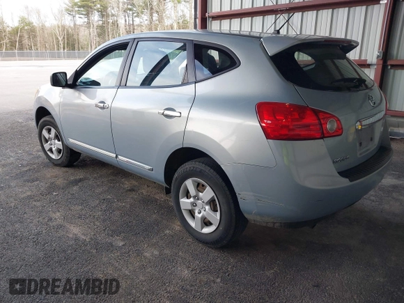 2013 Nissan Rogue S with VIN JN8AS5MV0DW118932, listed as a IAAI auction lot 41844266 with 222,678 mi miles and . Bid and sale history available at DreamBid. Image 3.
