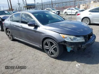 2016 Honda Accord Sport с VIN 1HGCR2F5XGA189893, выставлен на аукционе IAAI как лот 41955467 с пробегом 79 984 миль миль и . История ставок и продаж доступна на DreamBid. Изображение 1.