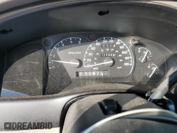 2000 Ford Ranger XL with VIN 1FTYR10VXYPA90058, listed as a Copart auction lot 44582595 with 217,339 mi miles and Salvage Title. Bid and sale history available at carsss.com. Image 9.