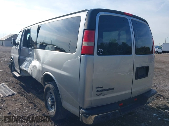 2011 Chevrolet Express Passenger 1LT with VIN 1GAZG1FG1B1119792, listed as a IAAI auction lot 42206603 with 137,634 mi miles and . Bid and sale history available at DreamBid. Image 3.