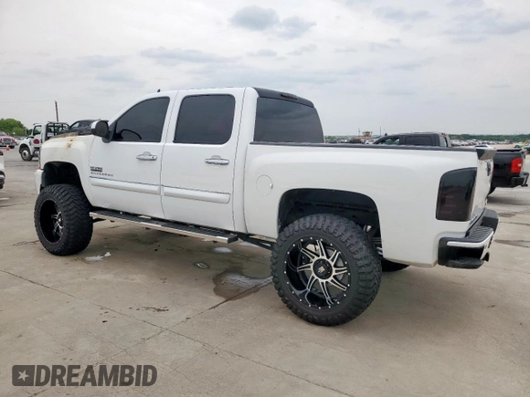 2013 Chevrolet Silverado 1500 LT with VIN 3GCPCSE07DG307564, listed as a Copart auction lot 53810695 with Not Provided miles and Salvage Title. Bid and sale history available at DreamBid. Image 2.
