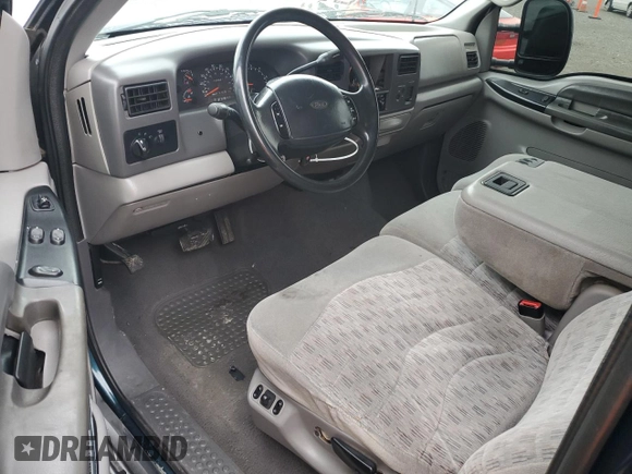 1999 Ford F-250 XL with VIN 1FTNX20L3XEB76271, listed as a Copart auction lot 43633095 with 166,947 mi miles and Salvage title. Bid and sale history available at DreamBid. Image 8.