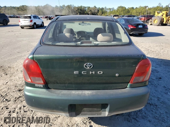 2002 Toyota ECHO with VIN JTDBT123320210012, listed as a Copart auction lot 52712305 with 271,157 mi miles and Non repairable. Bid and sale history available at DreamBid. Image 6.