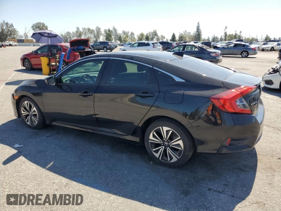 2016 Honda Civic Sedan EX-L with VIN 2HGFC1F74GH649190, listed as a Copart auction lot 50448425 with 73,667 mi miles and Salvage Title. Bid and sale history available at carsss.com. Image 2.