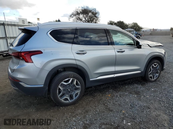 2023 Hyundai Santa Fe Hybrid SEL Premium with VIN 5NMS3DA14PH003881, listed as a Copart auction lot 72034954 with 59,021 mi miles and Salvage Title. Bid and sale history available at carsss.com. Image 3.