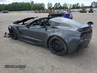 2017 Chevrolet Corvette Grand Sport 2LT with VIN 1G1YY2D71H5111730, listed as a Copart auction lot 55511355 with Not provided miles and Salvage title. Bid and sale history available at DreamBid. Image 2.