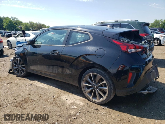 2021 Hyundai Veloster 2.0 Premium with VIN KMHTG6AF0MU032214, listed as a Copart auction lot 59066174 with 31,452 mi miles and Salvage Title. Bid and sale history available at carsss.com. Image 2.