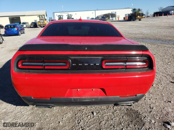 2018 Dodge Challenger R/T Plus with VIN 2C3CDZBT8JH260130, listed as a Copart auction lot 50091935 with 62,123 mi miles and Salvage Title. Bid and sale history available at carsss.com. Image 6.