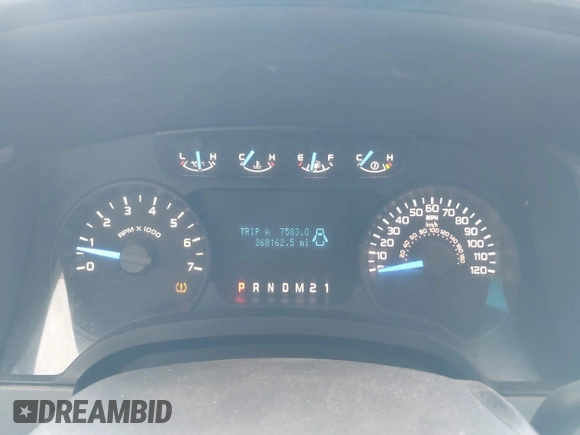 2011 Ford F-150 XL with VIN 1FTFW1EF6BFC15927, listed as a IAAI auction lot 42001814 with 368,162 mi miles and . Bid and sale history available at DreamBid. Image 7.