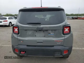 2021 Jeep Renegade Trailhawk with VIN ZACNJDC17MPM92408, listed as a Copart auction lot 57752685 with 40,170 mi miles and Salvage title. Bid and sale history available at DreamBid. Image 6.