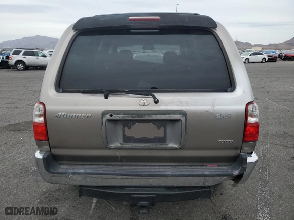2001 Toyota 4Runner SR5 with VIN JT3GN86RX10194661, listed as a Copart auction lot 49448415 with 196,410 mi miles and Clean Title. Bid and sale history available at carsss.com. Image 6.