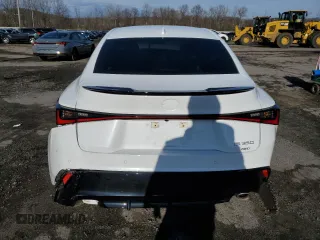 2023 Lexus IS with VIN JTHGZ1E20P5029384, listed as a Copart auction lot 85052594 with 0 mi miles and Salvage Title. Bid and sale history available at carsss.com. Image 6.