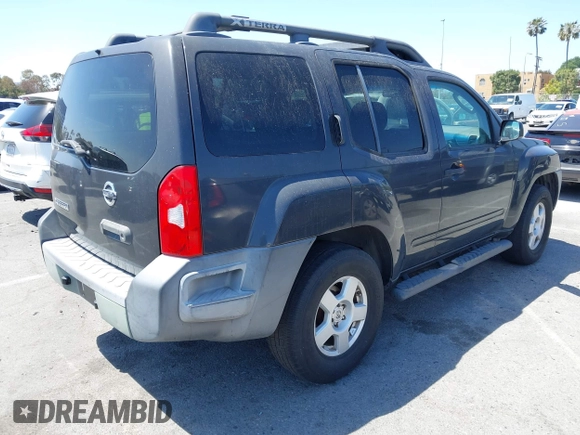 2007 Nissan Xterra SE with VIN 5N1AN08U67C528496, listed as a IAAI auction lot 42148835 with 206,888 mi miles and . Bid and sale history available at DreamBid. Image 4.