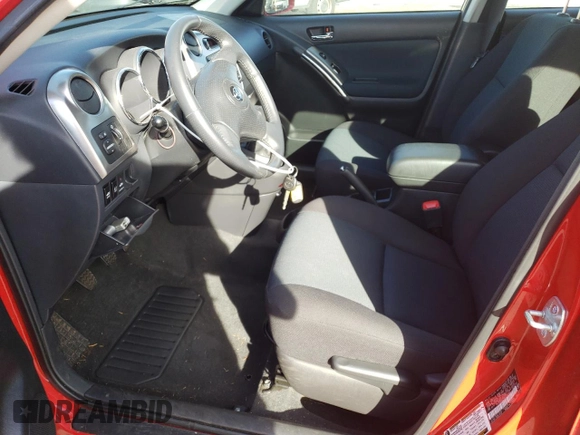 2008 Toyota Matrix STD with VIN 2T1KR30E88C702449, listed as a Copart auction lot 50209775 with 49,294 mi miles and Salvage Title. Bid and sale history available at DreamBid. Image 7.