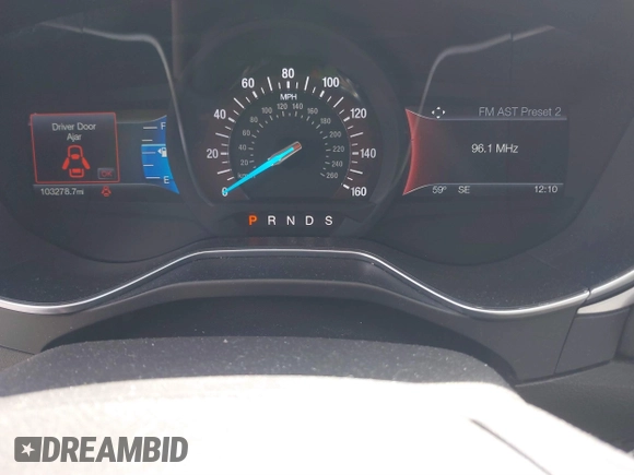 2016 Ford Fusion SE with VIN 1FA6P0H72G5120506, listed as a IAAI auction lot 41859610 with 103,278 mi miles. Bid and sale history available at carsss.com. Image 7.