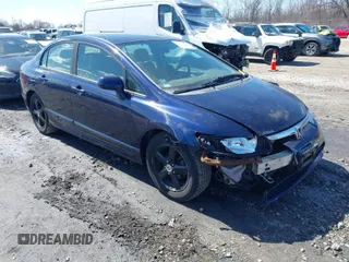 2006 Honda Civic LX with VIN 1HGFA16596L060058, listed as a IAAI auction lot 41959725 with 125,853 mi miles and . Bid and sale history available at DreamBid. Image 1.