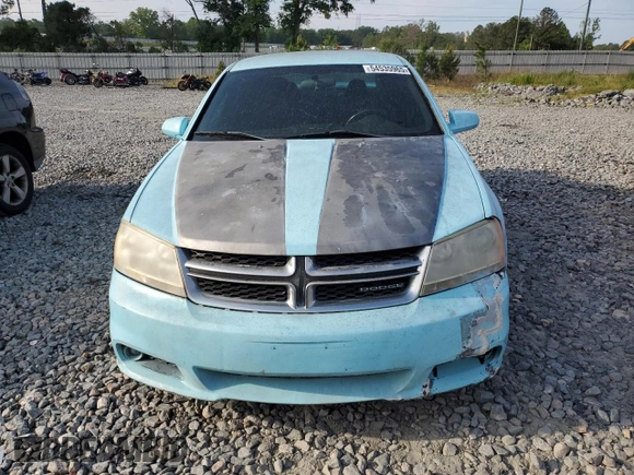 2011 Dodge Avenger Heat with VIN 1B3BD1FG2BN510669, listed as a Copart auction lot 54535965 with 200,241 mi miles and Clean Title. Bid and sale history available at DreamBid. Image 5.