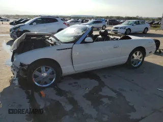 2002 Ford Thunderbird Hardtop Premium z VIN 1FAHP60A52Y115214, wystawiony jako Copart lot #70801894 z przebiegiem Nie podano mil oraz Szkoda całkowita • Salvage title. Historia ofert i sprzedaży dostępna na DreamBid. Obrazek 1.