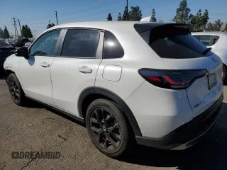 2024 Honda HR-V Sport with VIN 3CZRZ1H50RM747587, listed as a Copart auction lot 46662915 with 6,621 mi miles and Salvage Title. Bid and sale history available at carsss.com. Image 2.