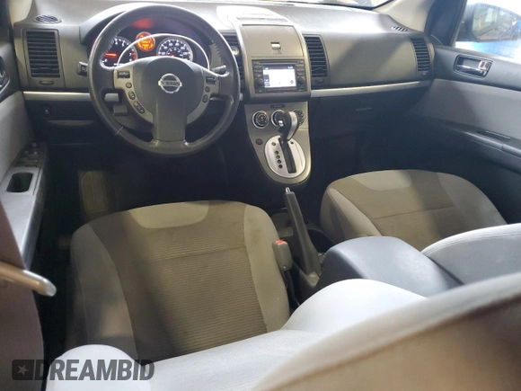 2012 Nissan Sentra S with VIN 3N1AB6AP4CL778342, listed as a Copart auction lot 61245325 with 106,623 mi miles and Salvage title. Bid and sale history available at DreamBid. Image 8.