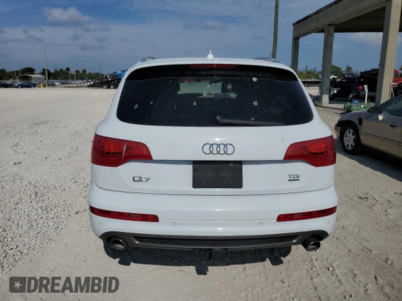 2015 Audi Q7 3.0L TDI Vorsprung Edition with VIN WA1WMCFE3FD013663, listed as a Copart auction lot 70019042 with 126,056 mi miles. Bid and sale history available at carsss.com. Image 6.