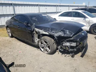 2018 BMW 6 Series ALPINA B6 xDrive with VIN WBA6D6C51JG388872, listed as a Copart auction lot 53438634 with 82,232 mi miles and Salvage Title. Bid and sale history available at carsss.com. Image 4.