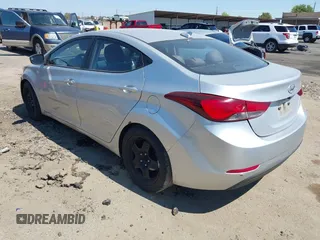 2016 Hyundai Elantra SE with VIN 5NPDH4AE2GH708811, listed as a IAAI auction lot 42773202 with 107,362 mi miles and . Bid and sale history available at DreamBid. Image 3.