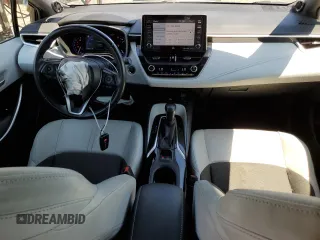 2019 Toyota Corolla Hatchback SE with VIN JTNK4RBE3K3061043, listed as a Copart auction lot 61609844 with 46,136 mi miles and Salvage Title. Bid and sale history available at carsss.com. Image 8.