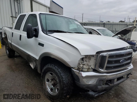 2003 Ford Super Duty F-250 XL with VIN 1FTNW20F23EA78324, listed as a Copart auction lot 87219174 with 407,669 mi miles and Salvage Title. Bid and sale history available at carsss.com. Image 4.