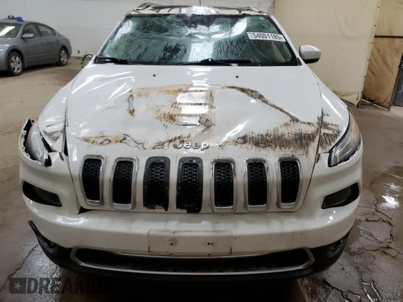 2017 Jeep Cherokee Limited with VIN 1C4PJMDS0HD214781, listed as a Copart auction lot 54001185 with 75,593 mi miles and Clean title. Bid and sale history available at DreamBid. Image 5.