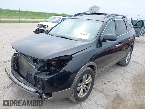 2012 Hyundai Veracruz Limited with VIN KM8NU4CC2CU198502, listed as a IAAI auction lot 42369297 with 190,324 mi miles and . Bid and sale history available at DreamBid. Image 2.