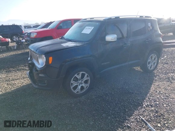 2018 Jeep Renegade Limited with VIN ZACCJBDB4JPH33777, listed as a IAAI auction lot 41675549 with 121,791 mi miles and . Bid and sale history available at DreamBid. Image 18.