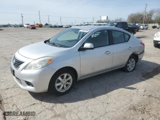 2012 Nissan Versa SL with VIN 3N1CN7APXCL817098, listed as a Copart auction lot 51146765 with 146,033 mi miles and Salvage Title. Bid and sale history available at carsss.com. Image 1.