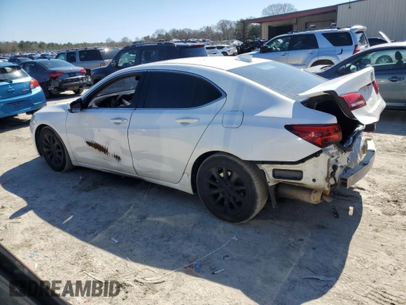 2015 Acura TLX with VIN 19UUB1F36FA015691, listed as a Copart auction lot 49980945 with 116,896 mi miles and Salvage Title. Bid and sale history available at carsss.com. Image 2.