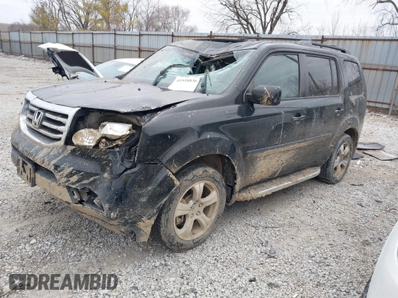2013 Honda Pilot EX-L z VIN 5FNYF4H70DB013445, wystawiony jako IAAI lot #41510836 z przebiegiem 292 896 mil mil oraz . Historia ofert i sprzedaży dostępna na DreamBid. Obrazek 2.