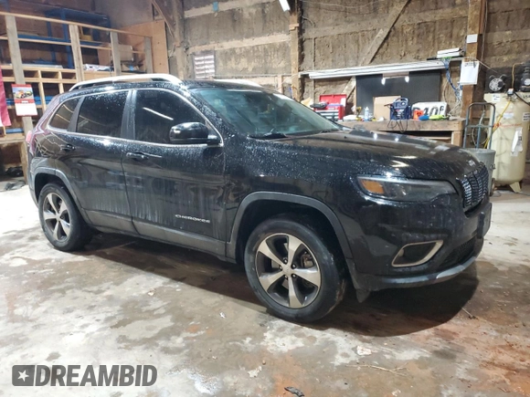 2020 Jeep Cherokee Limited with VIN 1C4PJMDN8LD507072, listed as a Copart auction lot 49351385 with 107,620 mi miles and Clean Title. Bid and sale history available at carsss.com. Image 4.