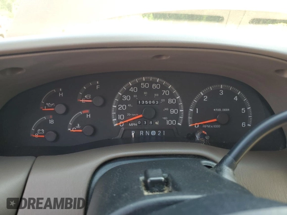 1998 Ford F-150 with VIN 1FTZX18W8WNB76999, listed as a Copart auction lot 59845595 with 135,063 mi miles and Salvage title. Bid and sale history available at DreamBid. Image 9.