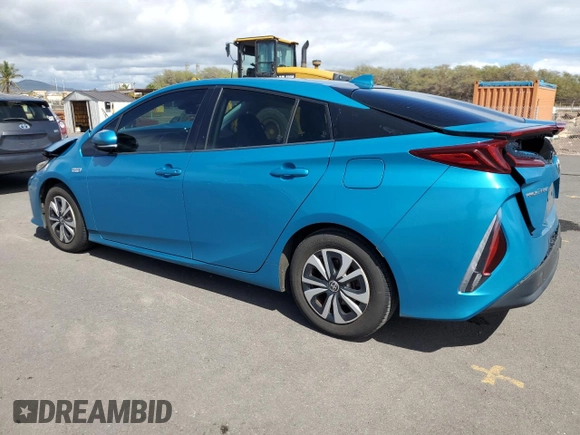 2018 Toyota Prius Plus with VIN JTDKARFP3J3093322, listed as a Copart auction lot 45608465 with 75,442 mi miles and Salvage Title. Bid and sale history available at DreamBid. Image 2.