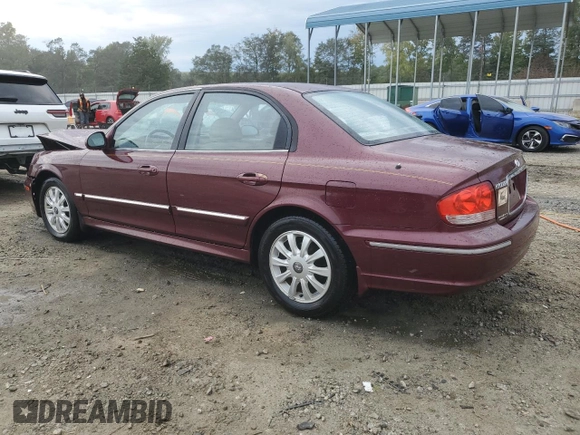 2004 Hyundai Sonata GLS with VIN KMHWF35H74A017382, listed as a Copart auction lot 72923264 with 117,730 mi miles and Salvage Title. Bid and sale history available at carsss.com. Image 2.
