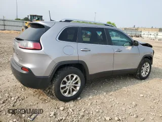 2019 Jeep Cherokee Latitude with VIN 1C4PJMCBXKD274141, listed as a Copart auction lot 58926845 with 166,566 mi miles and Non repairable. Bid and sale history available at DreamBid. Image 3.
