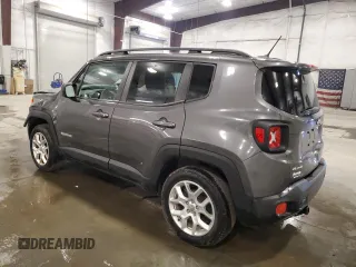 2017 Jeep Renegade Altitude with VIN ZACCJBBB6HPE49807, listed as a Copart auction lot 55518865 with 80,452 mi miles and Non repairable. Bid and sale history available at DreamBid. Image 2.