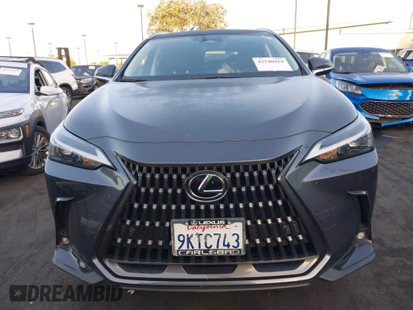 2024 Lexus NX 350h Premium with VIN JTJGKCEZ3R5019690, listed as a IAAI auction lot 42540919 with 21,705 mi miles and . Bid and sale history available at DreamBid. Image 13.