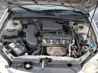 2001 Honda Civic EX z VIN 1HGES25741L061970, wystawiony jako Copart lot #58154285 z przebiegiem 211 414 mil mil oraz Szkoda całkowita • Salvage title. Historia ofert i sprzedaży dostępna na DreamBid. Obrazek 11.