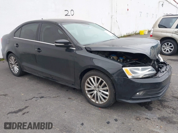 2015 Volkswagen Jetta Sport with VIN 3VWD17AJXFM351760, listed as a IAAI auction lot 41338466 with 178,297 mi miles and . Bid and sale history available at DreamBid. Image 1.