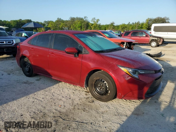 2024 Toyota Corolla LE с VIN 5YFB4MDE2RP120363, выставлен на аукционе Copart как лот 51356425 с пробегом 11 877 миль миль и Списание • Salvage title. История ставок и продаж доступна на DreamBid. Изображение 4.