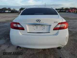 2012 Infiniti M37 with VIN JN1BY1AR1CM395522, listed as a Copart auction lot 76768224 with 163,422 mi miles and Salvage Title. Bid and sale history available at carsss.com. Image 6.